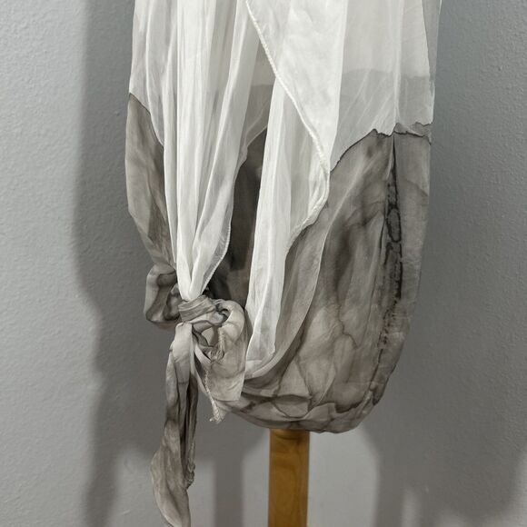 Bella Amore Blouse Womens S Or M Tie Dye Flowy Spring Summer Resort Top Italy - Picture 3 of 8